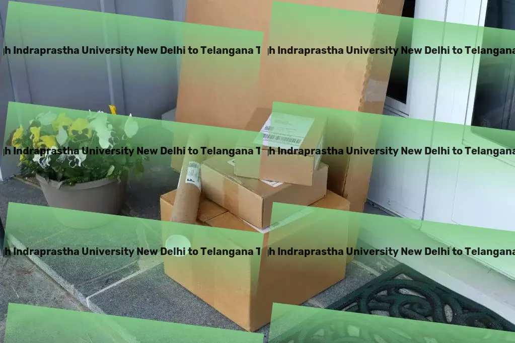 Guru Gobind Singh Indraprastha University New Delhi to Telangana Luggage Courier Proven transport strategies for the dynamic Indian market. - Citywide goods delivery