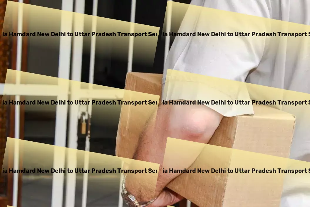 Jamia Hamdard New Delhi to Uttar Pradesh Courier And Parcel Bulk cargo transport